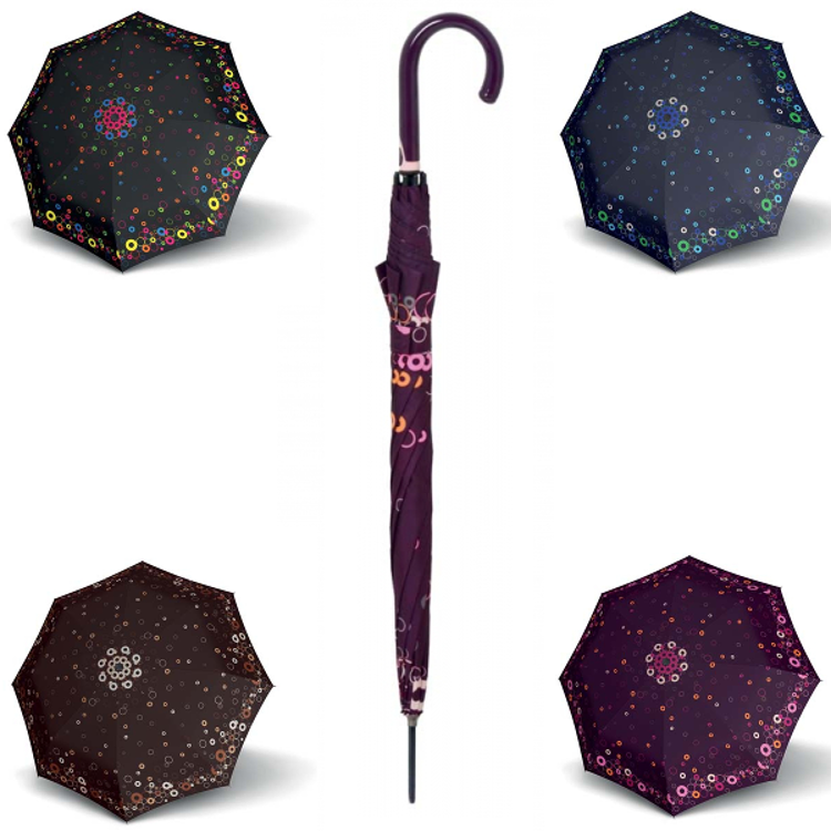 Obrázok z Dámsky dáždnik Doppler Lang Fiber PARTY RINGS