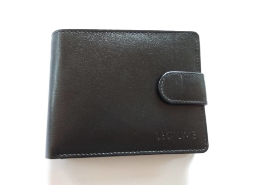Obrázok z Legiume Kožená peňaženka 71513 čierna