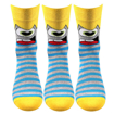 Obrázok z BOMA ponožky Ksichtík žlutá 3 pár