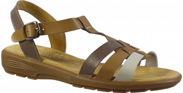 Obrázok z Asylum AW-212-14-05 Dámske sandále hnedé