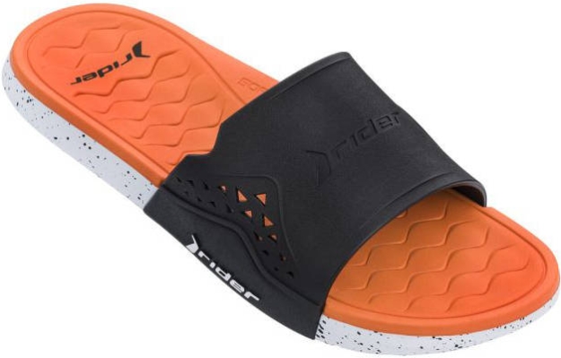 Obrázok z Rider Infinity III Slide 82733-22501 Pánske šľapky čierno / oranžové