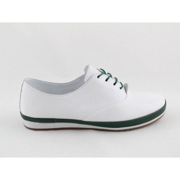 Obrázok z Deska 6005 Dámské polobotky bílé