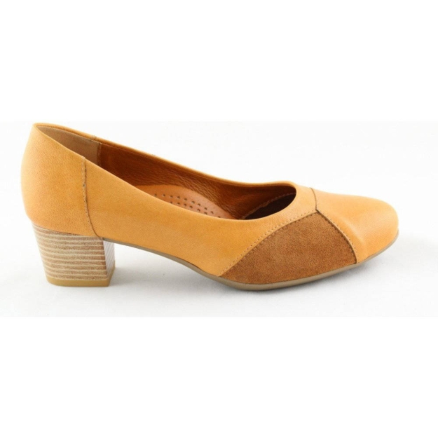 Obrázok z BARTON 2020 Dámske lodičky hořčicové