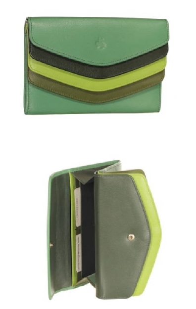 Obrázok z Peňaženka Carraro Rainbow 567-RA-31 zelená