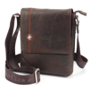 Obrázok z Kožená crossbody taška BHPC Explore M BH-383-25 hnedá 2 L