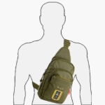 Obrázok z Batoh Aeronautica Militare Frecce cross AM-342-33 khaki 4 L