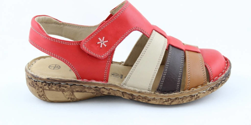Obrázok z DEX Comfort Dámske sandále 5763-15 red