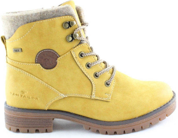 Obrázok z Tom Tailor 9091002 Dámska členková obuv písková