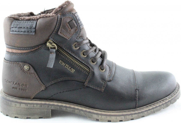 Obrázok z Tom Tailor 9082302 Pánska členková obuv čierna