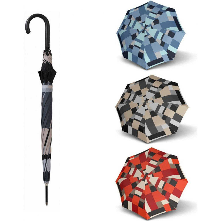 Obrázok z Doppler Long AC Fiber MOSAIC Dámsky holový dáždnik