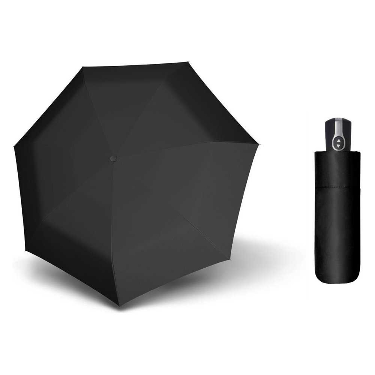 Obrázok z Doppler Mini XS Carbonsteel Skladací mini dáždnik čierny