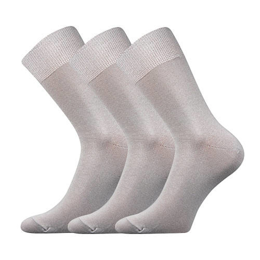 Obrázok z BOMA Ponožky Radovan-a svetlo šedé 3 páry
