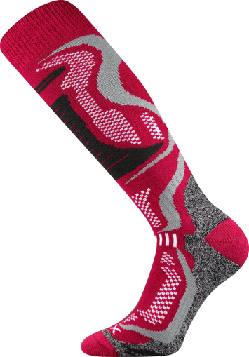Obrázok z VOXX Carvingové ponožky magenta 1 pár