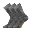Obrázok z BOMA ponožky Pracan šedá melé 3 pár