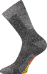 Obrázok z BOMA ponožky Pracan šedá melé 3 pár
