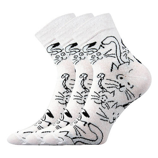 Obrázok z BOMA ponožky Xantipa 31 bílá 3 pár