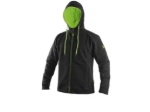 Obrázok z CXS HARRISON Pánska mikina čierno / zelená