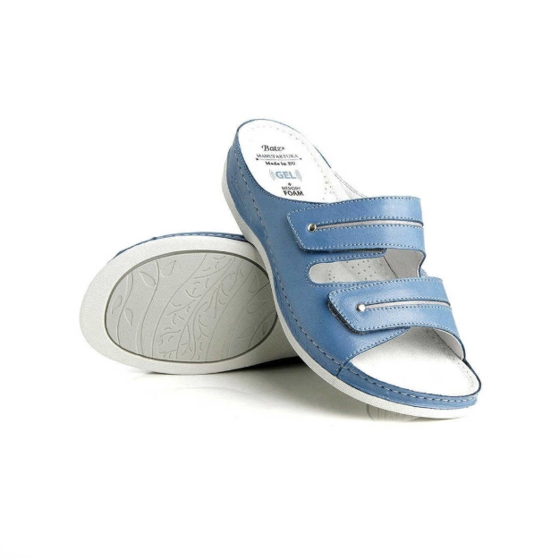 Obrázok z Batz Lia Blue Dámske zdravotné šľapky