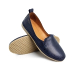 Obrázok z Batz EMMA Navy Dámské kožené mokasíny