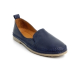 Obrázok z Batz EMMA Navy Dámské kožené mokasíny