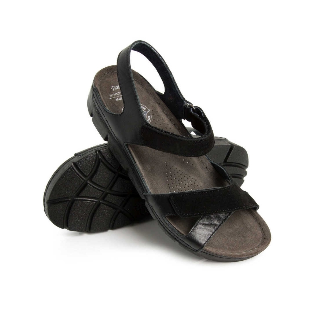 Obrázok z Batz Toledo Black Dámske zdravotné sandále