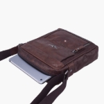 Obrázok z Taška cross Aeronautica Militare Vintage AM-303-25 hnedá 2 L