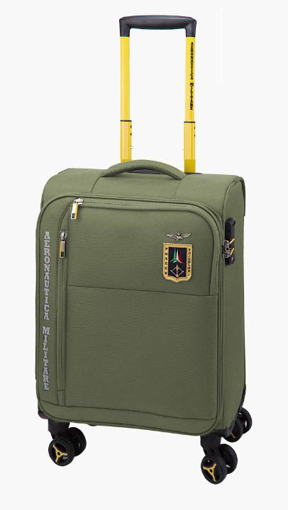 Obrázok z Cestovní kufr Aeronautica Militare Light S AM-210-55-33 khaki 38 L