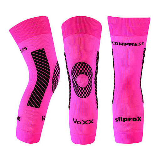 Obrázok z VOXX kompresní návlek Protect koleno neon růžová 1 ks