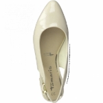 Obrázok z Tamaris 1-29402-26 432 Dámske sandále na podpätku béžové