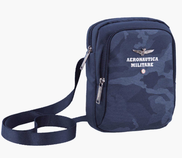 Obrázok z Taška cross Aeronautica Militare Camou M AM-360-05 modrá 3 L