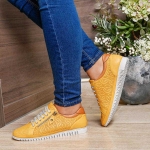 Obrázok z Batz ORLANDO Mustard Dámské kožené boty