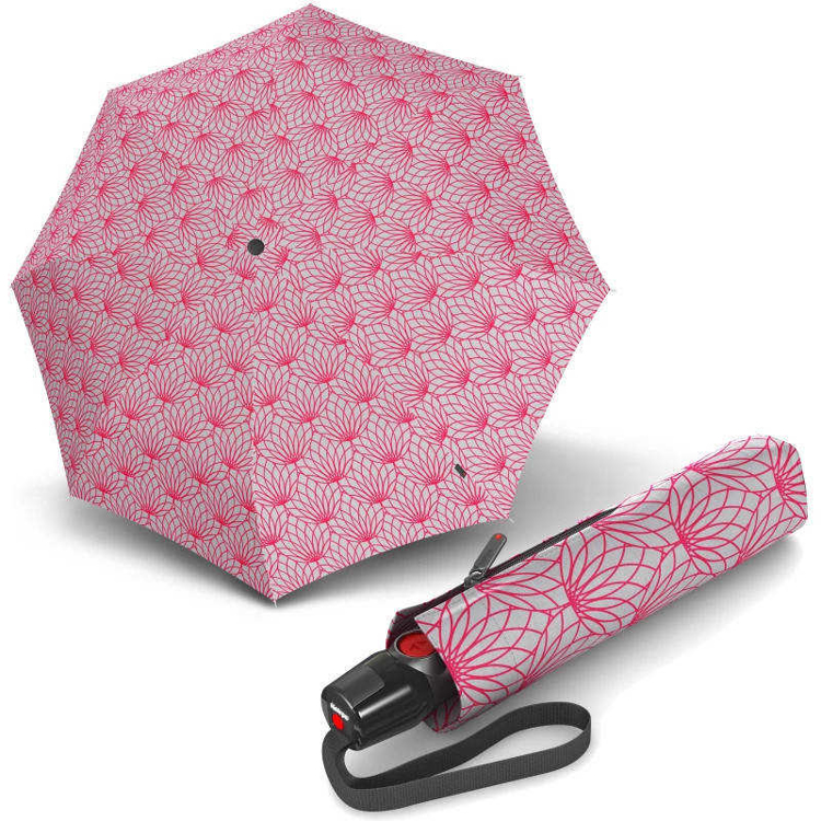 Obrázok z Knirps T.200 Medium Duomatic Renature Pink Dámský plně automatický deštník