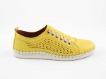 Obrázok z Wild 646019A.01 Yellow Dámska celokožená obuv