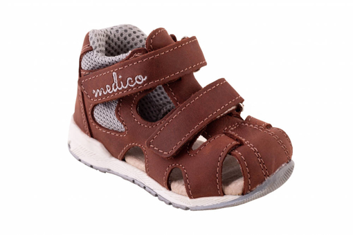 Obrázok z Medico EX4520-M175 Detské sandále hnedé