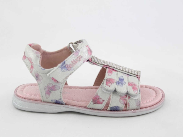 Obrázok z Be Mega 8030513 Detské sandále strieborné