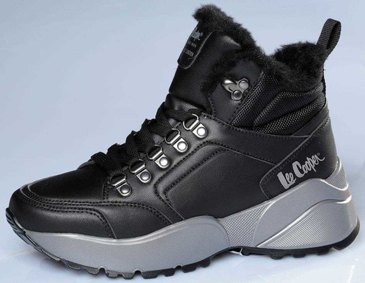 Obrázok z Lee Cooper LCJ-21-31-0618LB Dámska členková obuv čierna