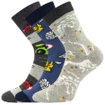 Obrázok z BOMA ponožky Siberia detské 07 mix A - chlapec 3 páry