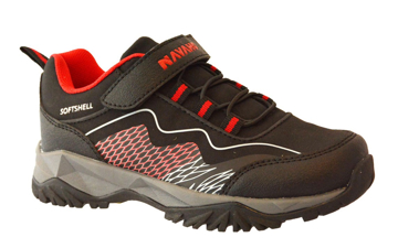 Obrázok z Navaho N7-509-26-02 Detská softshellová obuv čierno / červená