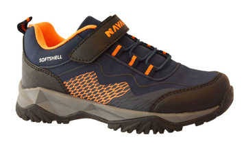 Obrázok z Navaho N7-509-27-02 Detská softshellová obuv modro / oranžová