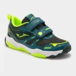 Obrázok z Joma Aton JR 2117 Detské tenisky petroleum / lime