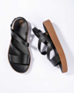 Obrázok z Zaxy Urban Sandal Plat AD 18281-91101 Dámske sandále čierno / hnedé
