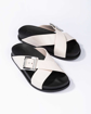 Obrázok z Zaxy Choice Birken AD 18283-91180 Dámske šľapky bielo / čierne
