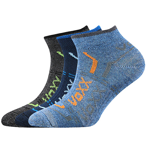 Obrázok z VOXX ponožky Rexík 01 mix kluk 3 pár