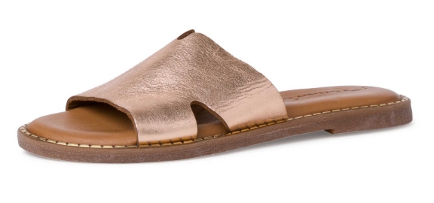 Obrázok z Tamaris 1-27135-28 907 Dámske šľapky zlaté