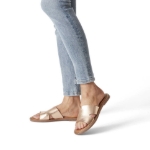 Obrázok z Tamaris 1-27135-28 907 Dámske šľapky zlaté