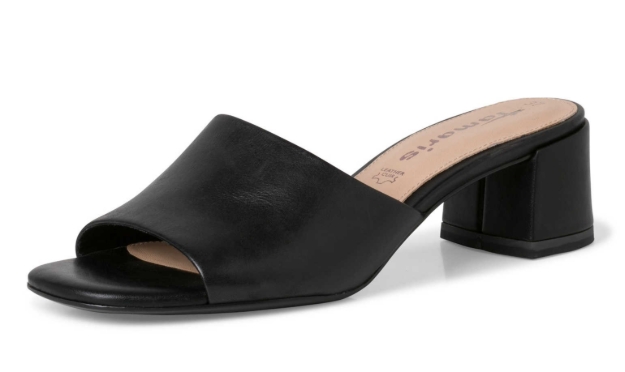 Obrázok z Tamaris 1-27204-28 003 Dámske šľapky čierne