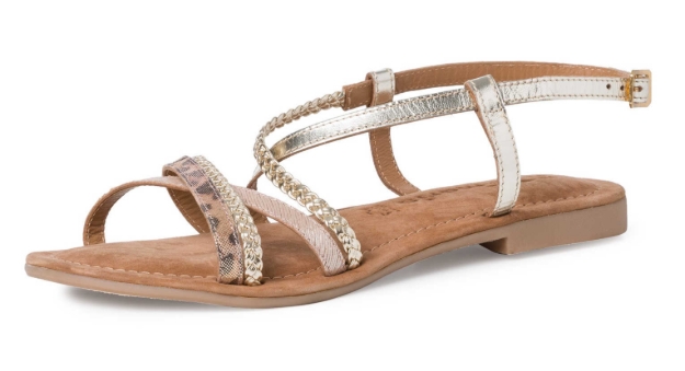 Obrázok z Tamaris 1-28139-28 940 Dámske sandále zlaté