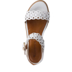 Obrázok z Tamaris 1-28223-28 109 Dámske sandále na kline biele