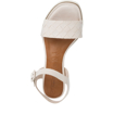 Obrázok z Tamaris 1-28304-28 418 Dámske sandále na podpätku biele