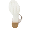Obrázok z Tamaris 1-28304-28 418 Dámske sandále na podpätku biele